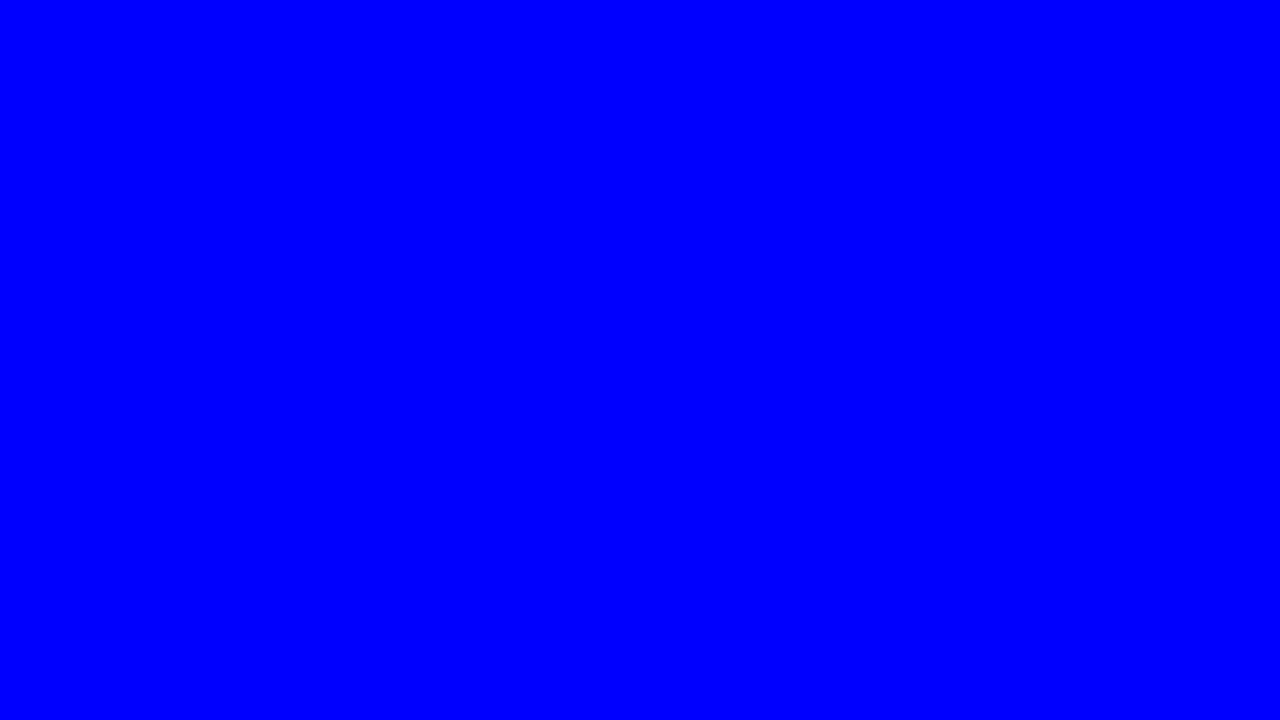 blue screen wallpaper - 720p